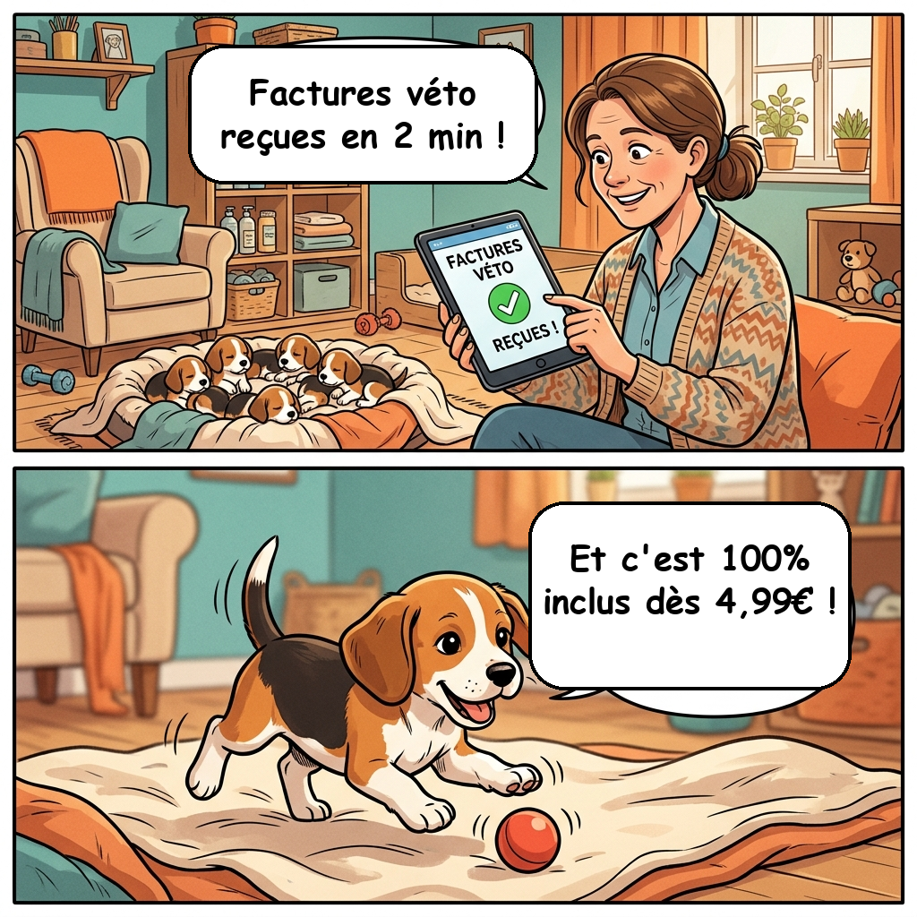 BD Facturation Électronique Éleveur - Sophie & les chiots